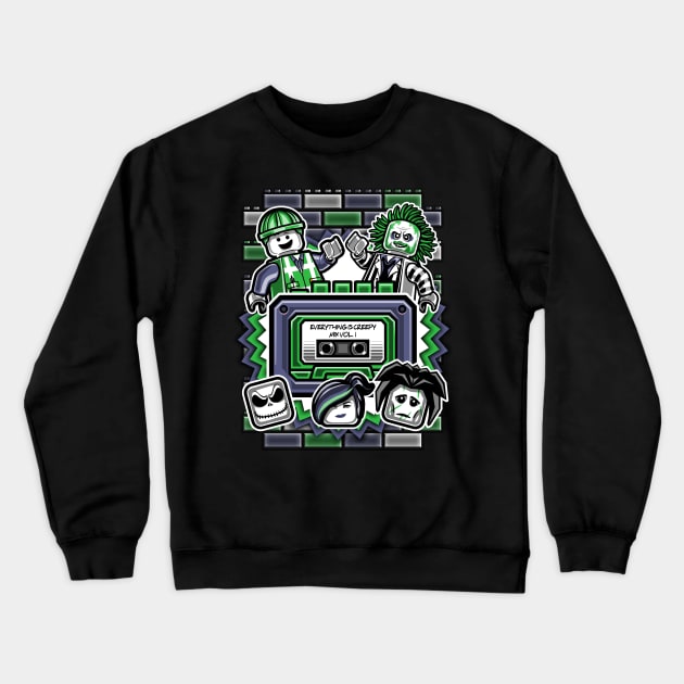 Everything is Creepy Mix Vol. 1 Crewneck Sweatshirt by Punksthetic
